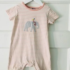 Mini Boden Animal Jersey Romper 12 - 18 m